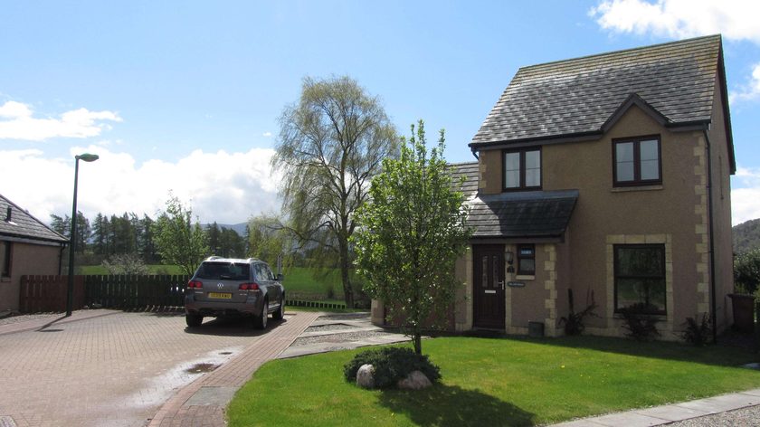 Outside view of property